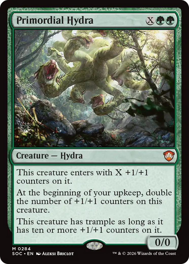 Primordial Hydra [Secrets of Strixhaven Commander] | Tabernacle Games