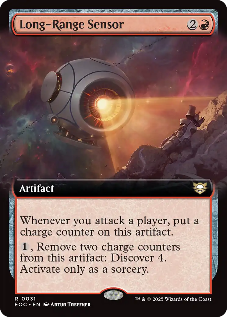 Long-Range Sensor (Extended Art) [Edge of Eternities Commander] | Tabernacle Games