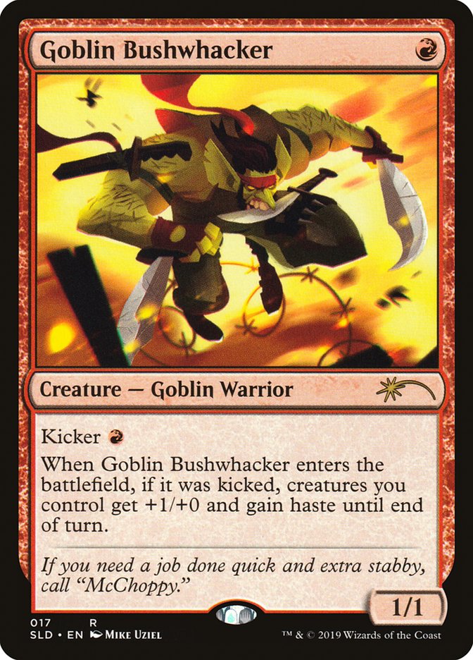 Goblin Bushwhacker [Secret Lair Drop Series] | Tabernacle Games