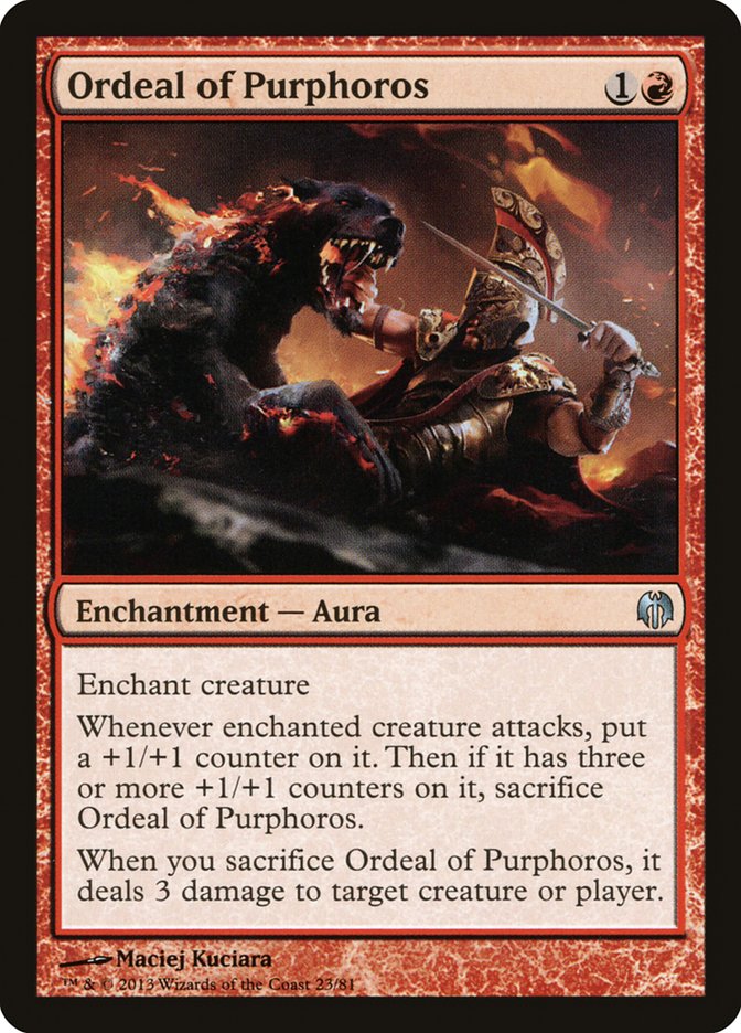 Ordeal of Purphoros [Duel Decks: Heroes vs. Monsters] | Tabernacle Games