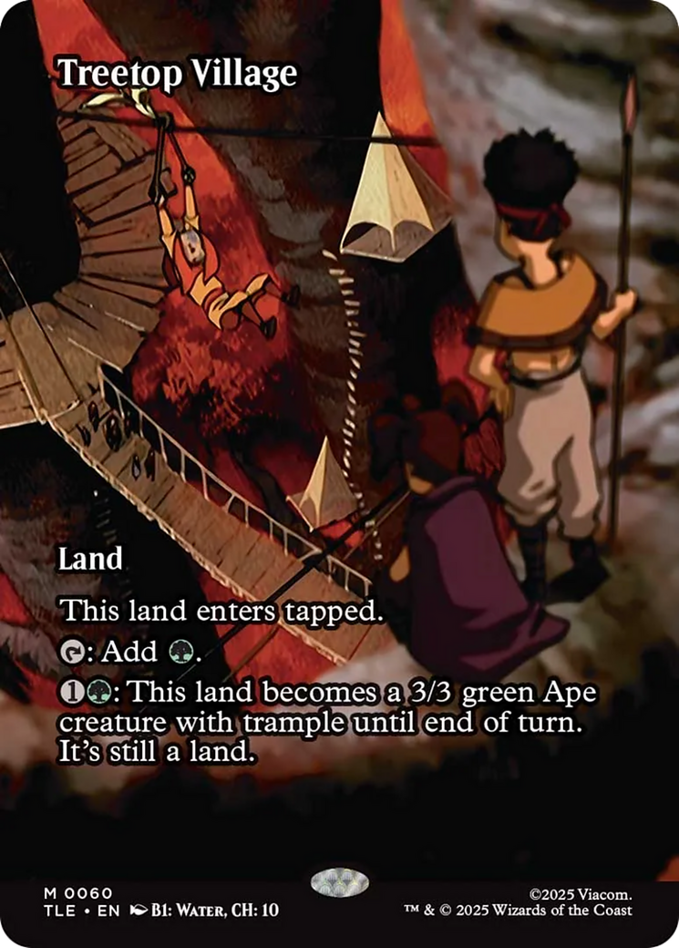 Treetop Village (Borderless) [Avatar: The Last Airbender: Eternal-Legal] | Tabernacle Games