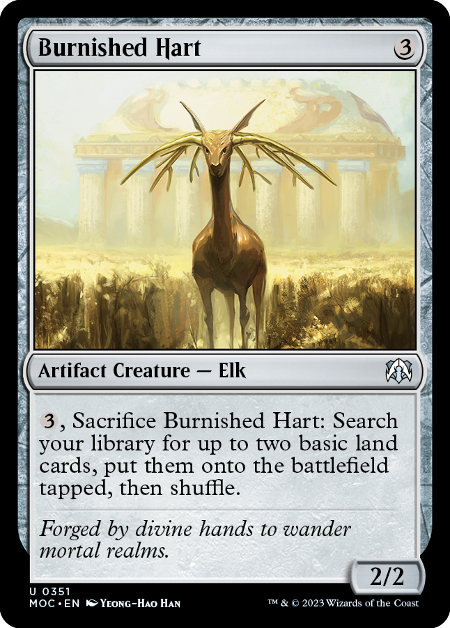 Burnished Hart [March of the Machine Commander] | Tabernacle Games