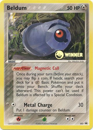 Beldum (022) (Winner Promo) [League & Championship Cards] | Tabernacle Games