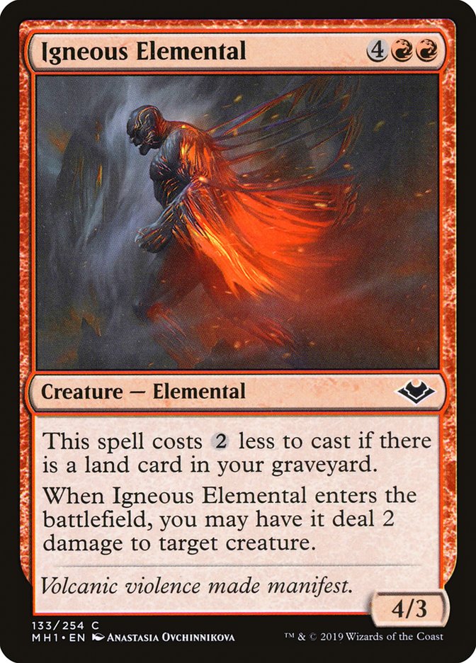 Igneous Elemental [Modern Horizons] | Tabernacle Games