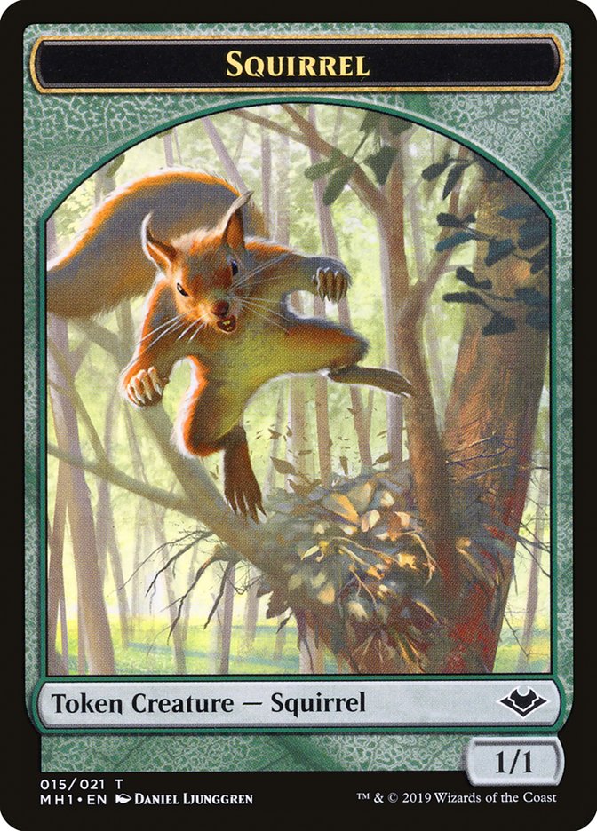 Illusion (005) // Squirrel (015) Double-Sided Token [Modern Horizons Tokens] | Tabernacle Games