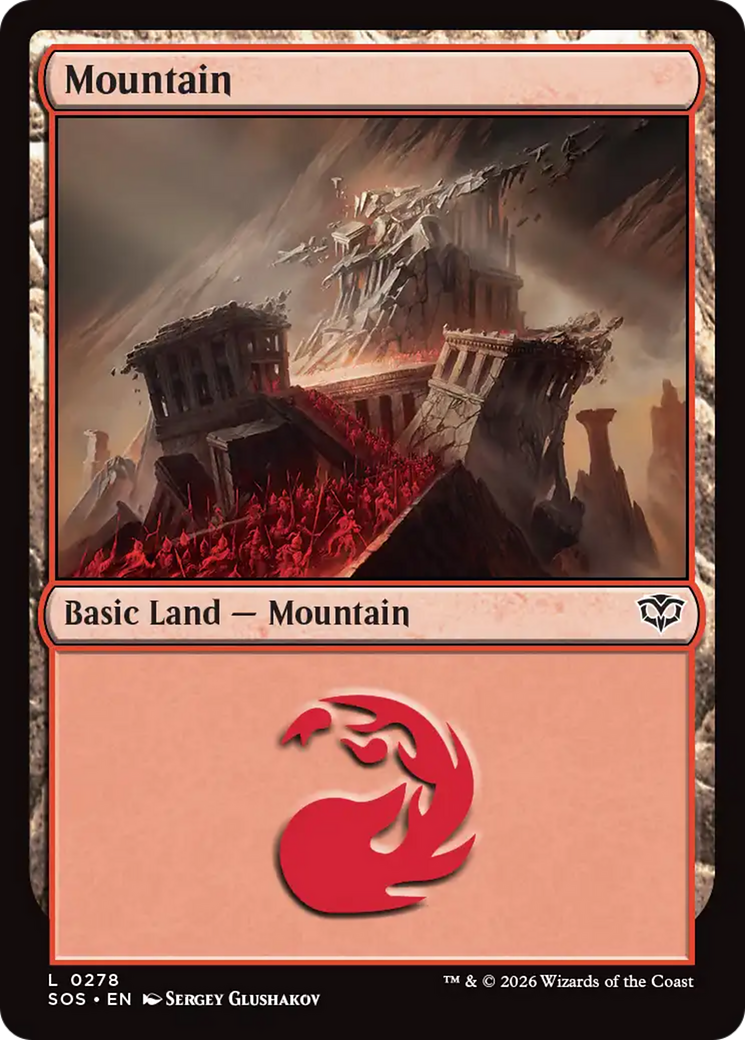 Mountain (0278) [Secrets of Strixhaven] | Tabernacle Games