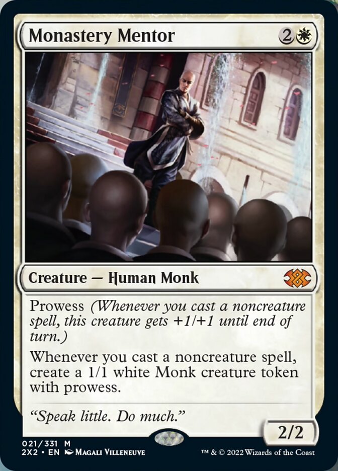 Monastery Mentor [Double Masters 2022] | Tabernacle Games