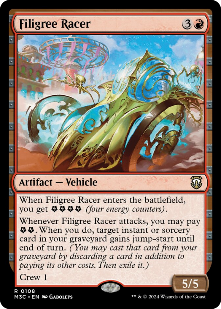 Filigree Racer [Modern Horizons 3 Commander] | Tabernacle Games