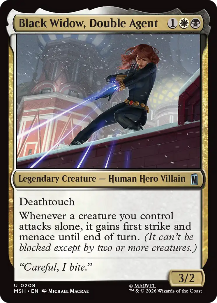 Black Widow, Double Agent [Marvel Super Heroes] | Tabernacle Games
