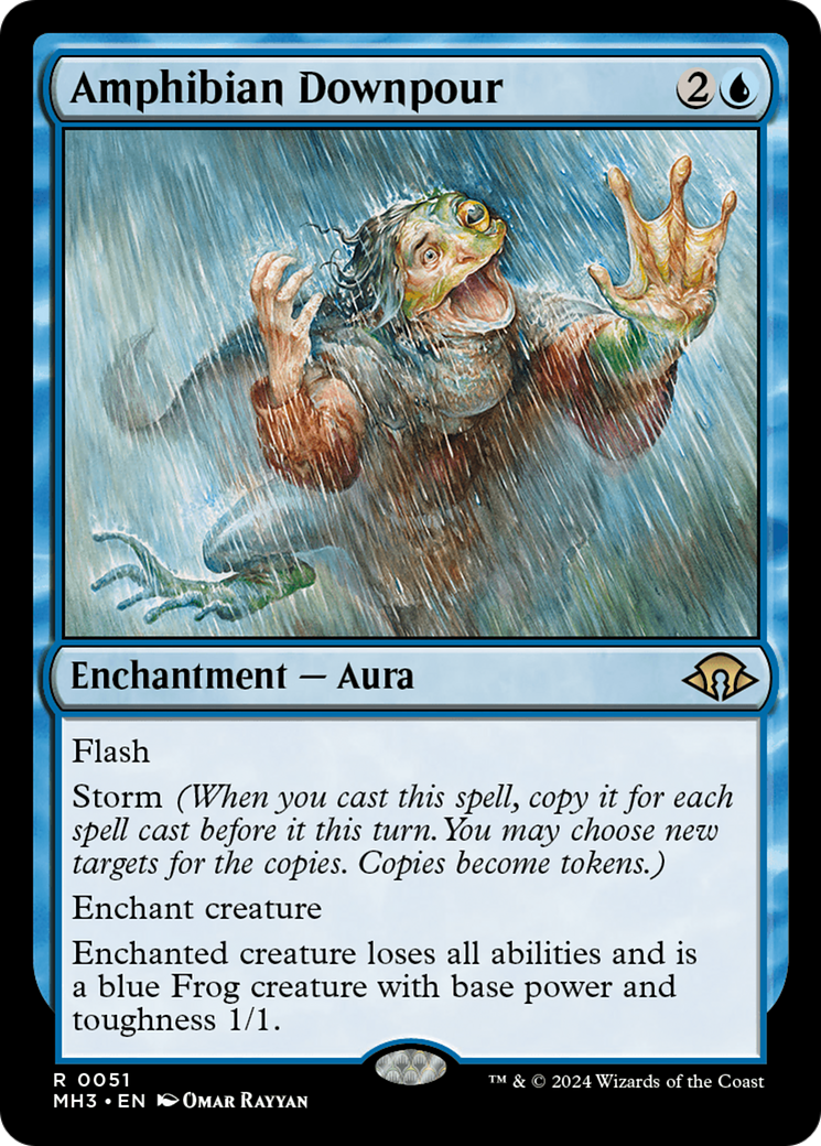 Amphibian Downpour [Modern Horizons 3] | Tabernacle Games