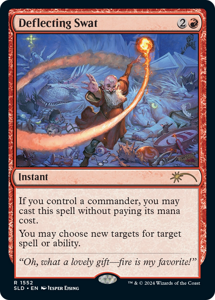 Deflecting Swat (Rainbow Foil) [Secret Lair Drop Series] | Tabernacle Games