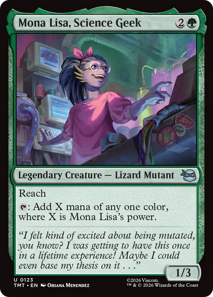 Mona Lisa, Science Geek [Teenage Mutant Ninja Turtles] | Tabernacle Games