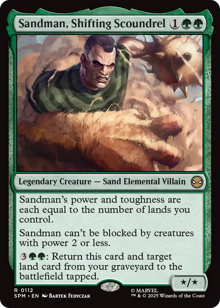 Sandman, Shifting Scoundrel [Marvel's Spider-Man] | Tabernacle Games