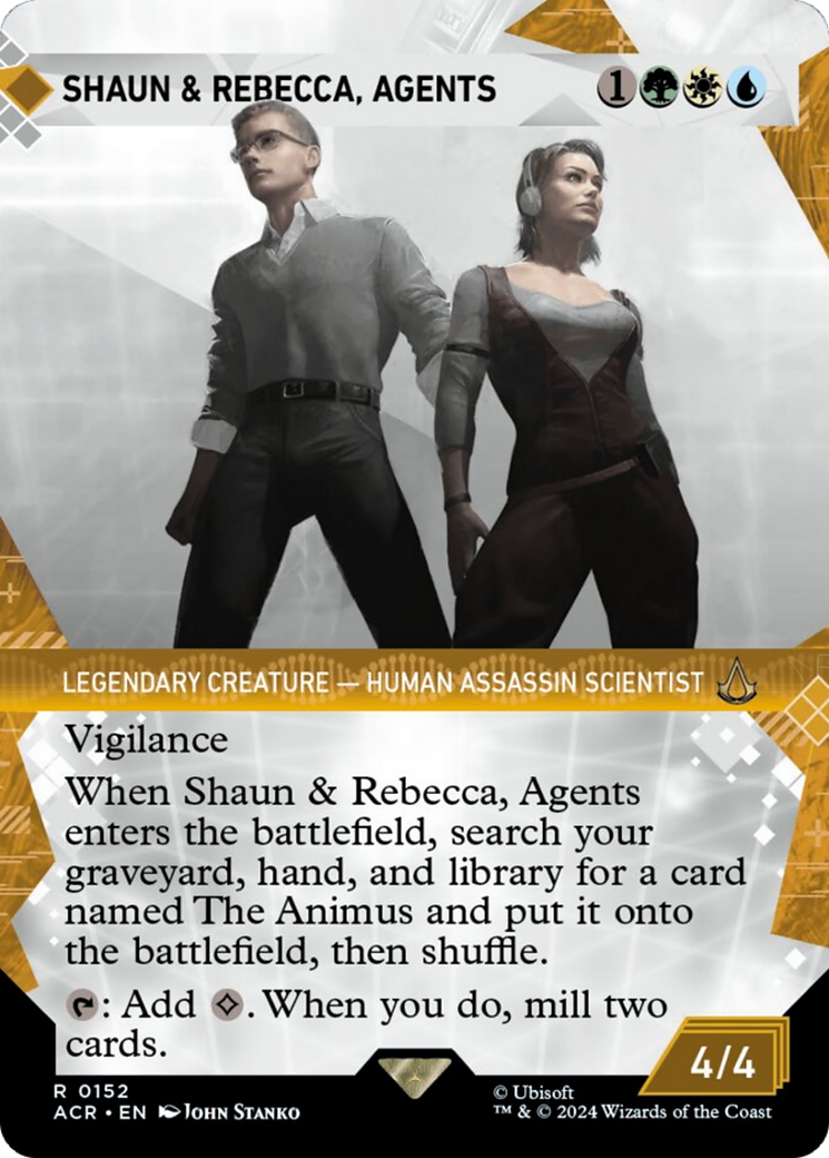 Shaun & Rebecca, Agents (Showcase) [Assassin's Creed] | Tabernacle Games