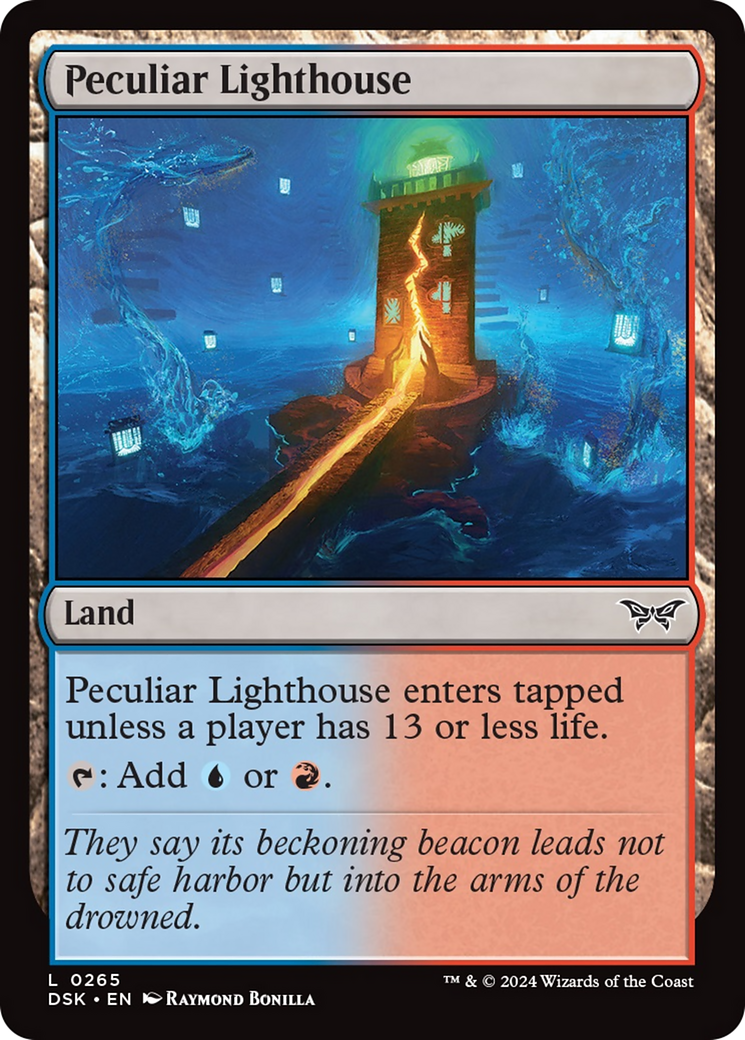 Peculiar Lighthouse [Duskmourn: House of Horror] | Tabernacle Games