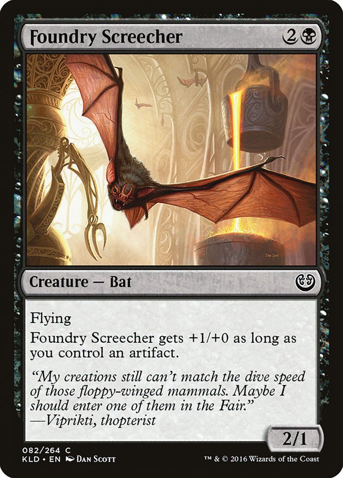 Foundry Screecher [Kaladesh] | Tabernacle Games