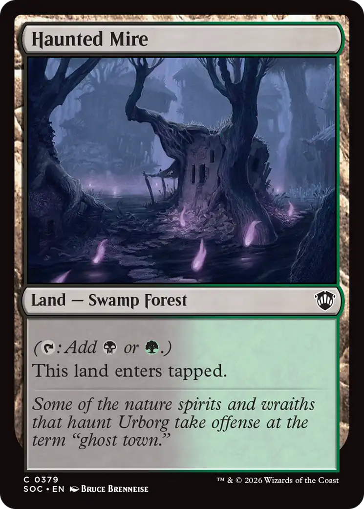 Haunted Mire [Secrets of Strixhaven Commander] | Tabernacle Games
