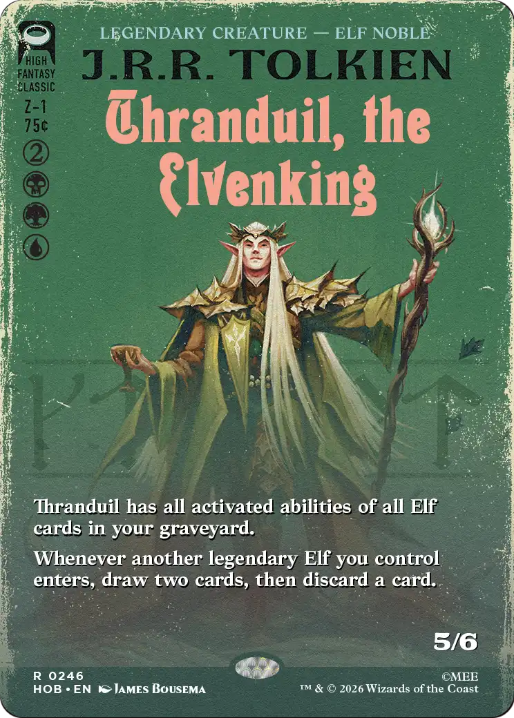 Thranduil, the Elvenking (Borderless) [The Hobbit] | Tabernacle Games