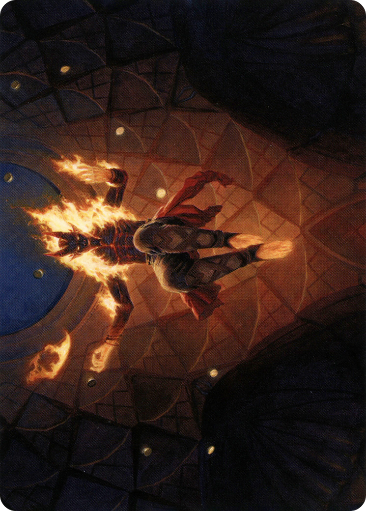 Yusri, Fortune's Flame Art Card [Modern Horizons 2 Art Series] | Tabernacle Games