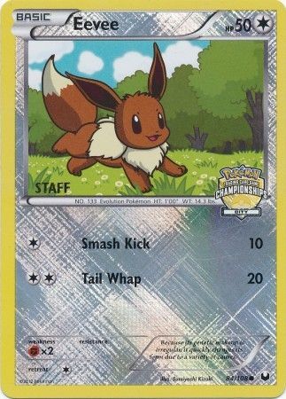 Eevee (84/108) (City Championship Staff) [League & Championship Cards] | Tabernacle Games