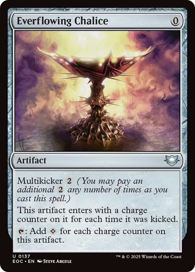 Everflowing Chalice [Edge of Eternities Commander] | Tabernacle Games