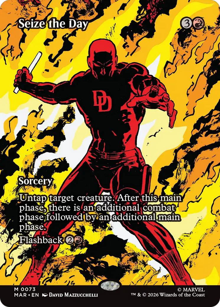 Seize the Day (Borderless) [Marvel Universe: Eternal-Legal] | Tabernacle Games