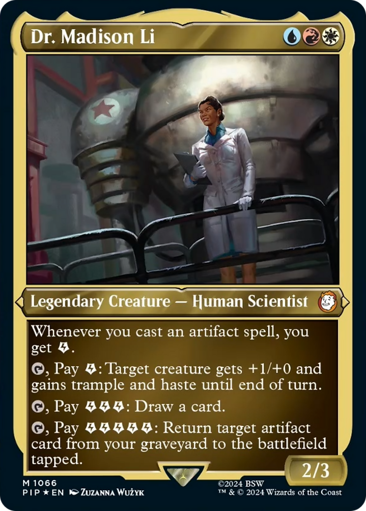 Dr. Madison Li (Display Commander) [Fallout] | Tabernacle Games