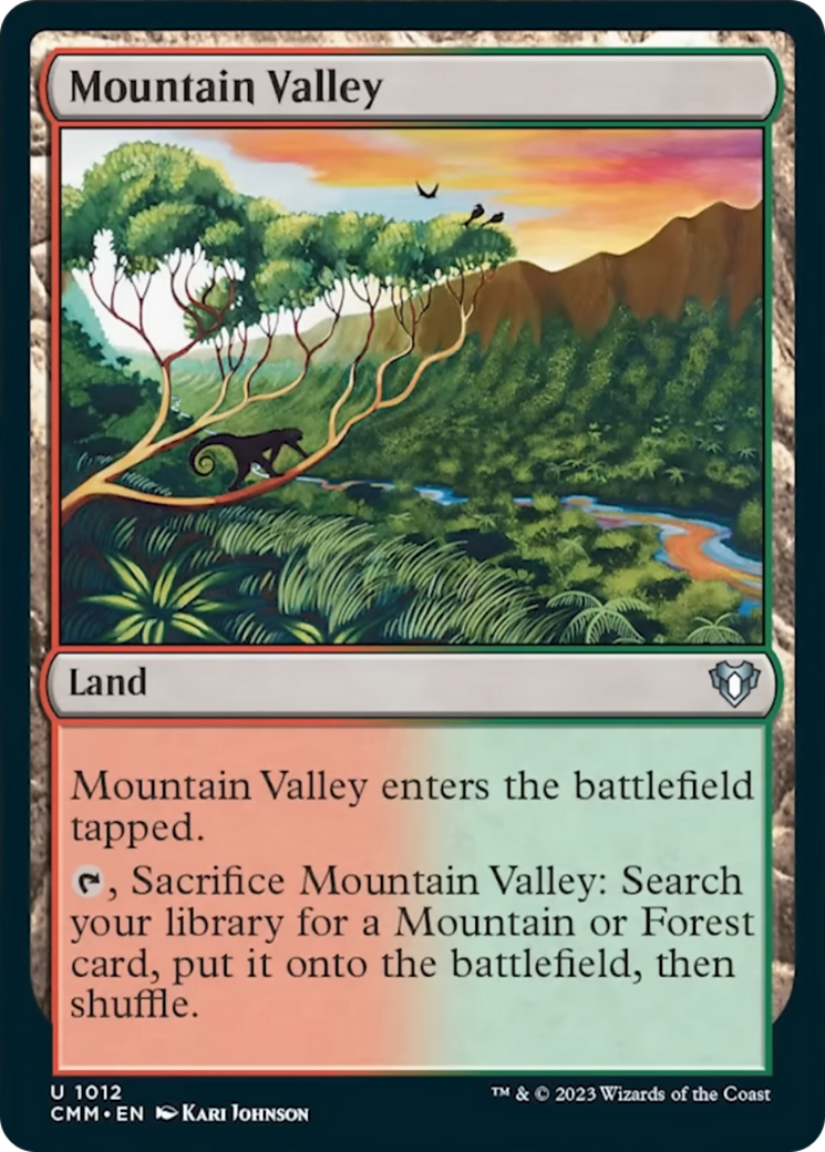 Mountain Valley [Commander Masters] | Tabernacle Games