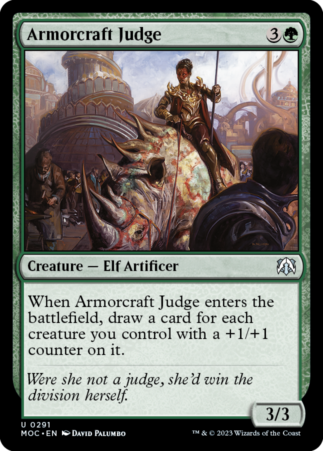 Armorcraft Judge [March of the Machine Commander] | Tabernacle Games