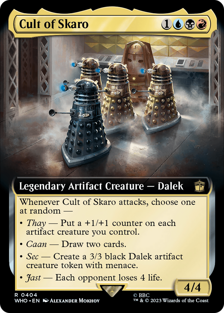 Cult of Skaro (Extended Art) [Doctor Who] | Tabernacle Games