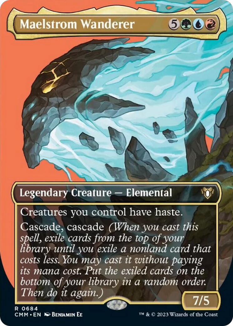 Maelstrom Wanderer (Borderless Profile) [Commander Masters] | Tabernacle Games