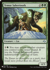 Temur Sabertooth [The List] | Tabernacle Games