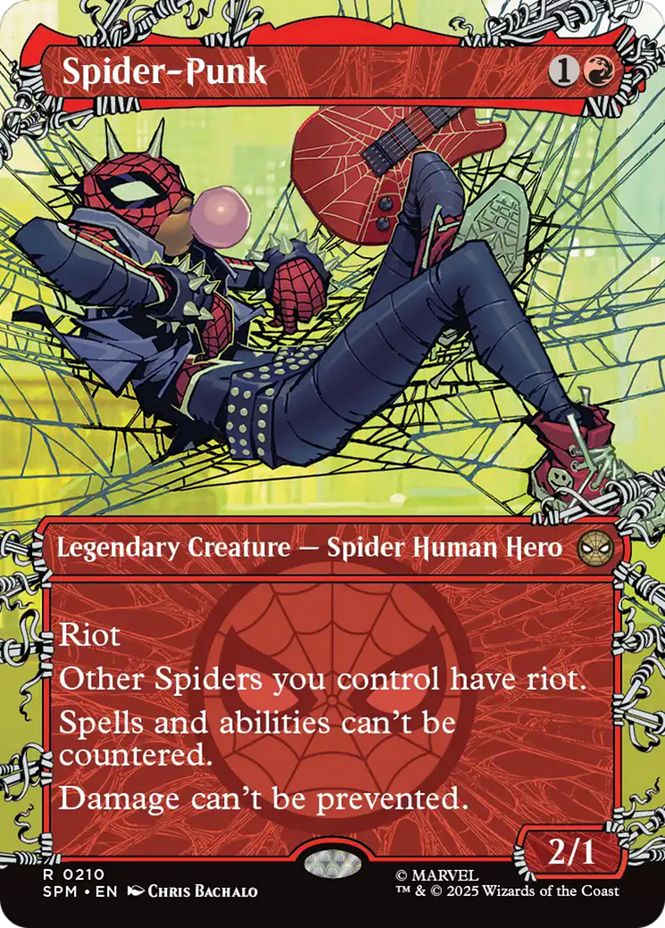 Spider-Punk (0210) (Borderless) [Marvel's Spider-Man] | Tabernacle Games