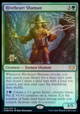 Hiveheart Shaman [Innistrad: Crimson Vow Prerelease Promos] | Tabernacle Games
