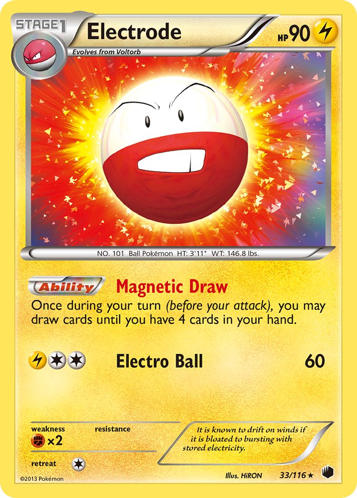 Electrode (33/116) (Theme Deck Exclusive) [Black & White: Plasma Freeze] | Tabernacle Games