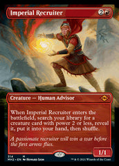 Imperial Recruiter (Borderless Alternate Art) [Modern Horizons 2] | Tabernacle Games