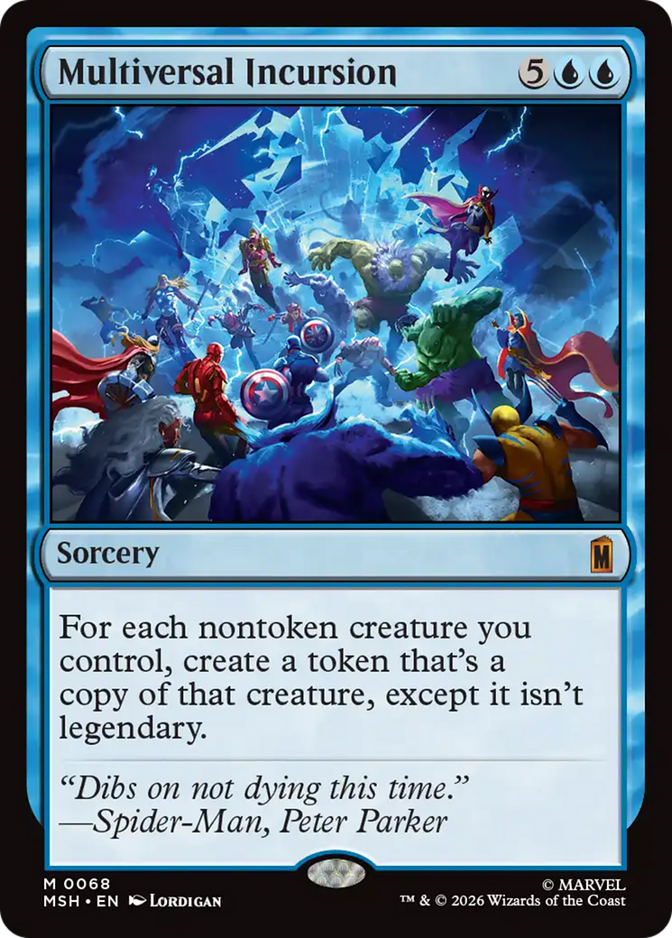 Multiversal Incursion [Marvel Super Heroes] | Tabernacle Games