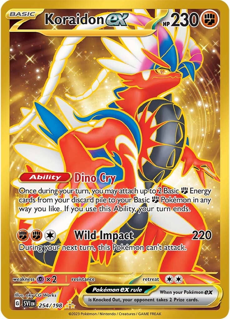 Koraidon ex (254/198) [Scarlet & Violet: Base Set] | Tabernacle Games