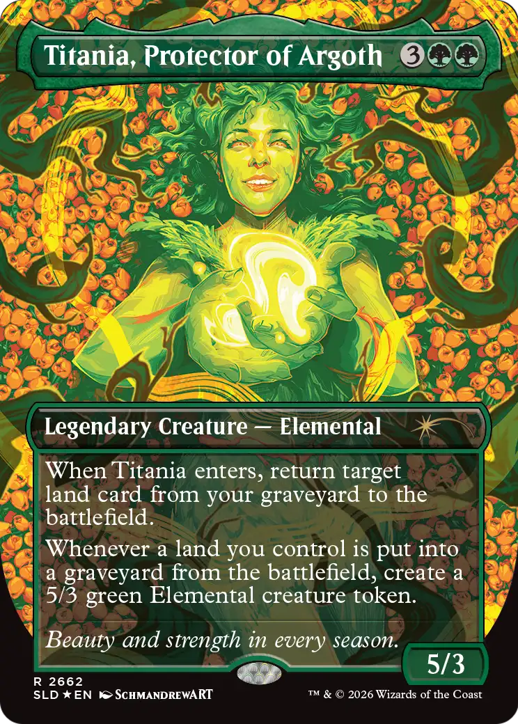 Titania, Protector of Argoth [Secret Lair Drop Series] | Tabernacle Games