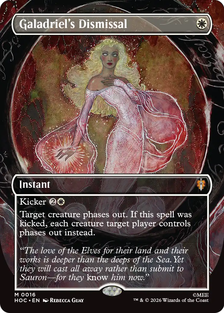 Galadriel's Dismissal (Borderless) [The Hobbit: Eternal-Legal] | Tabernacle Games