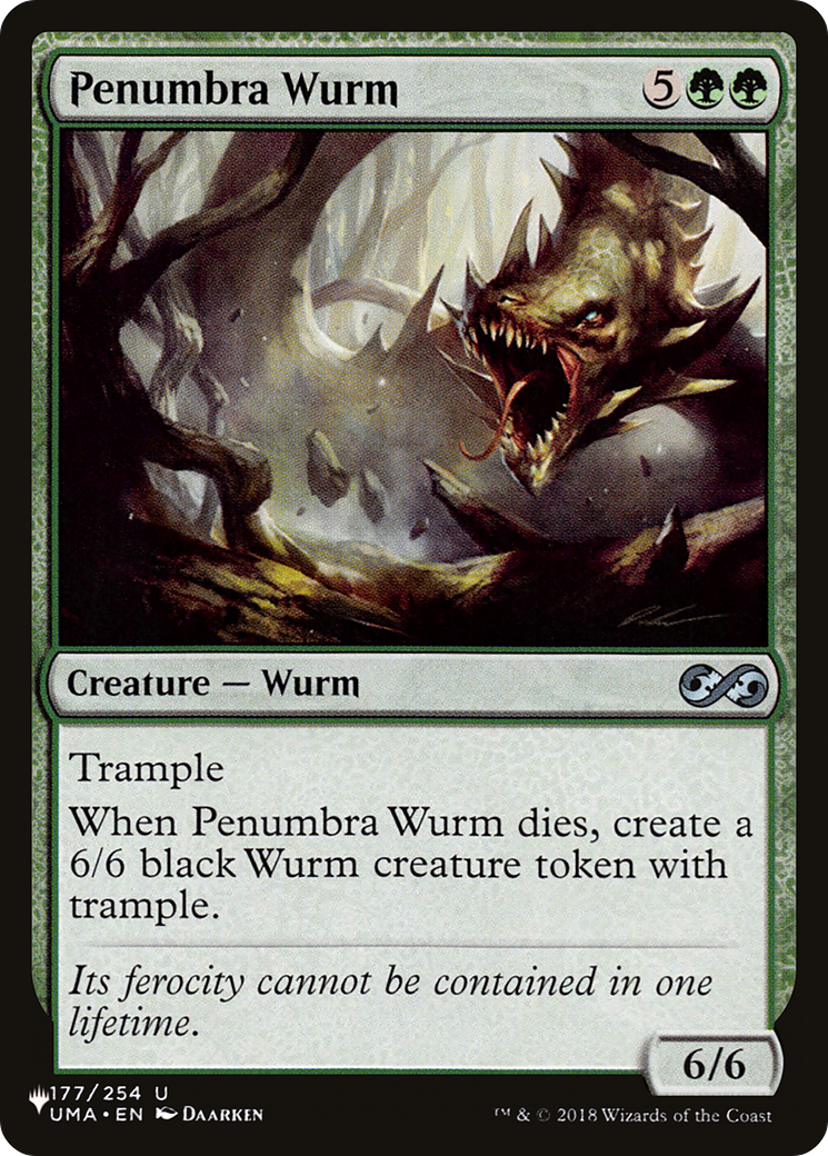 Penumbra Wurm [The List] | Tabernacle Games