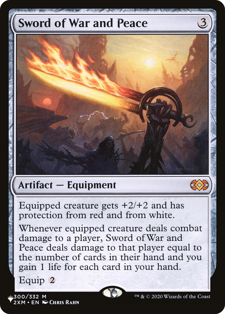 Sword of War and Peace [The List] | Tabernacle Games