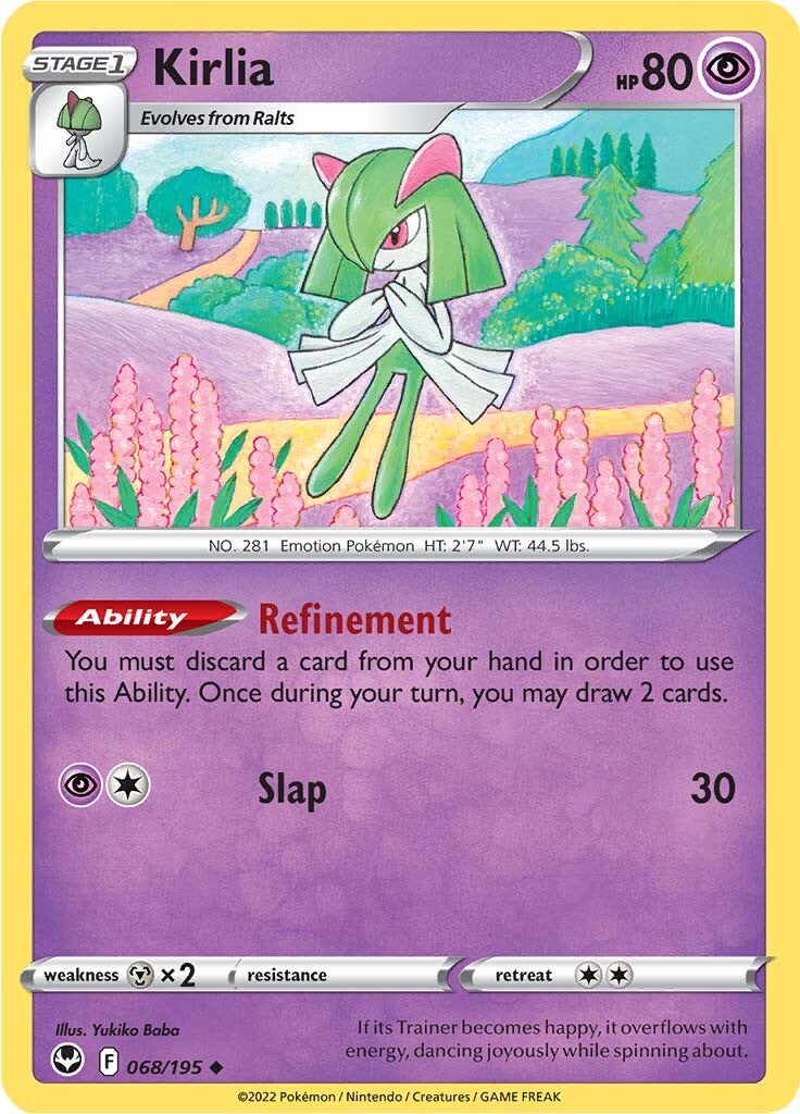 Kirlia (068/195) [Sword & Shield: Silver Tempest] | Tabernacle Games