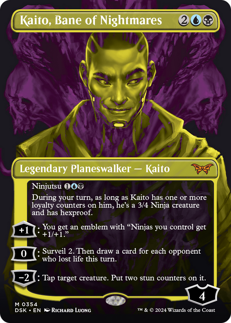 Kaito, Bane of Nightmares (Showcase) [Duskmourn: House of Horror] | Tabernacle Games