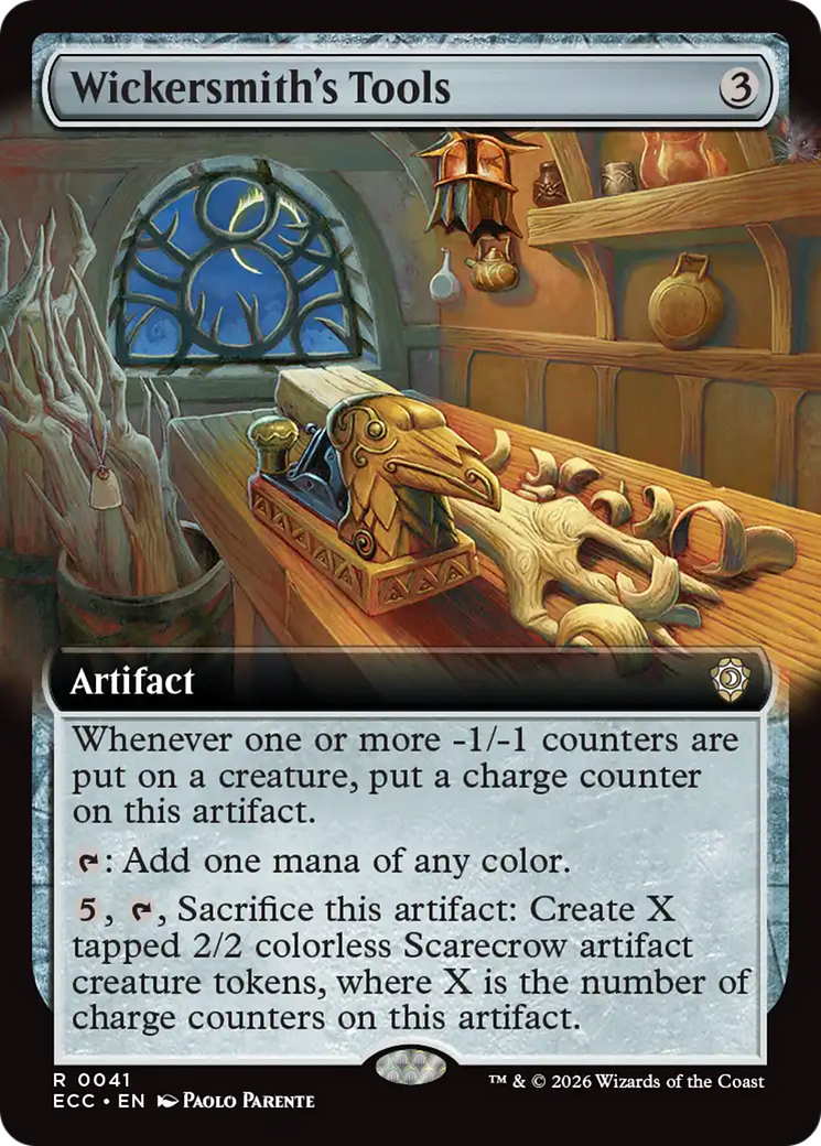 Wickersmith's Tools (Extended Art) [Lorwyn Eclipsed Commander] | Tabernacle Games
