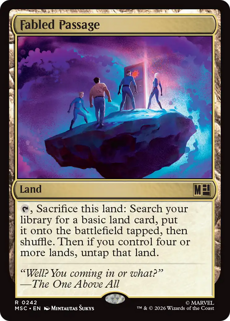 Fabled Passage [Marvel Super Heroes Commander] | Tabernacle Games