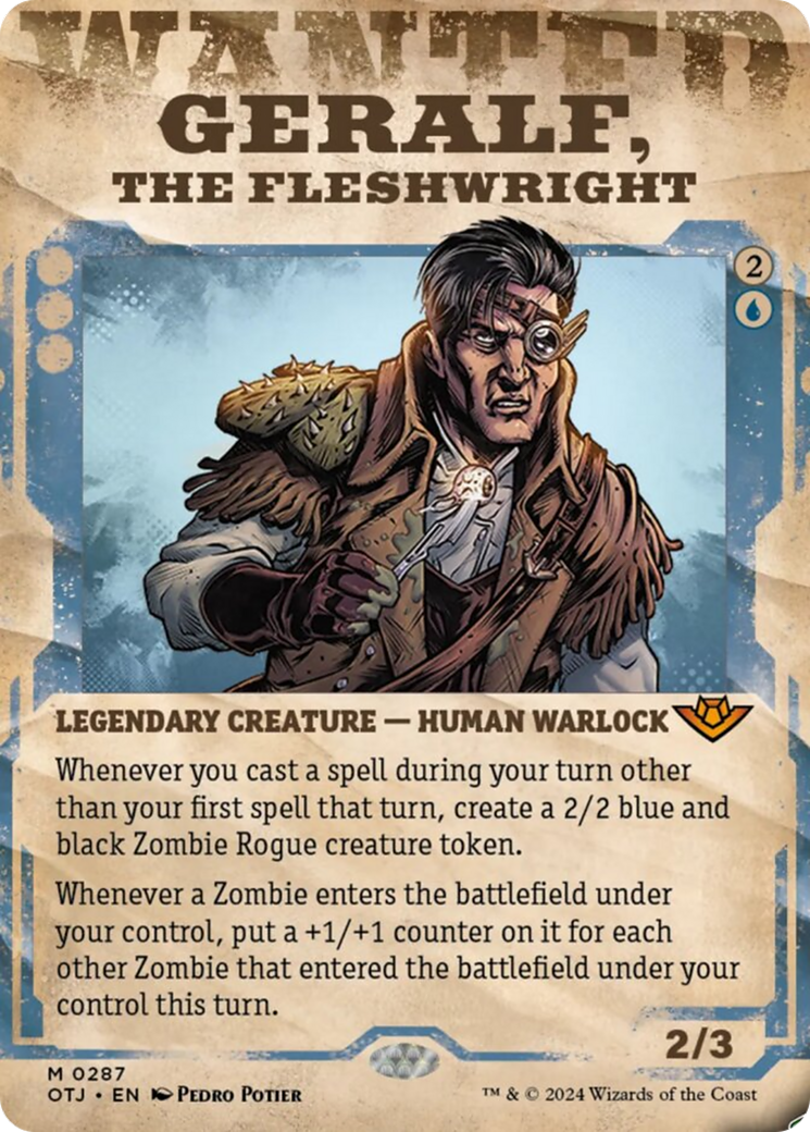 Geralf, the Fleshwright (Showcase) [Outlaws of Thunder Junction] | Tabernacle Games