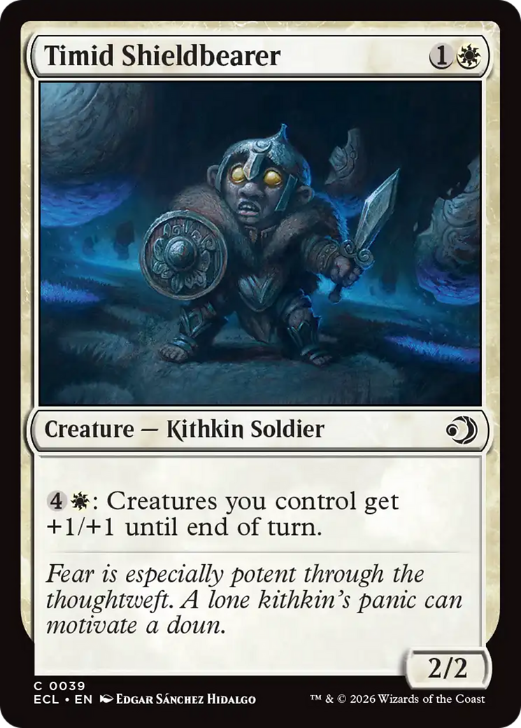 Timid Shieldbearer [Lorwyn Eclipsed] | Tabernacle Games