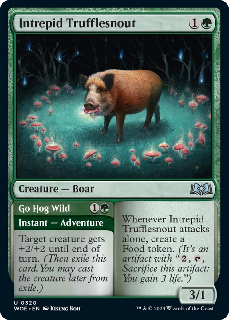 Intrepid Trufflesnout // Go Hog Wild [Wilds of Eldraine] | Tabernacle Games