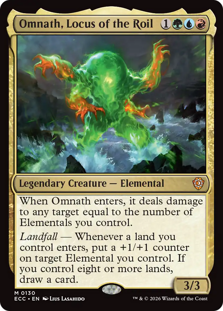 Omnath, Locus of the Roil [Lorwyn Eclipsed Commander] | Tabernacle Games